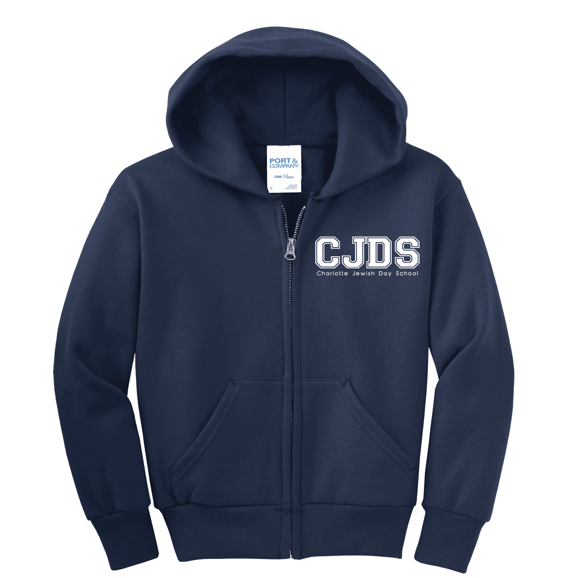 CJDS ZIP UP HOODIE