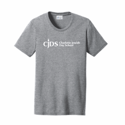 WOMEN CUT CHARLOTTE JEWISH DAY SCHOOL TEE